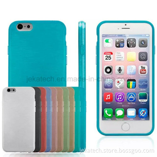 5.5 Inch Brushed TPU Case for iPhone 6 Plus